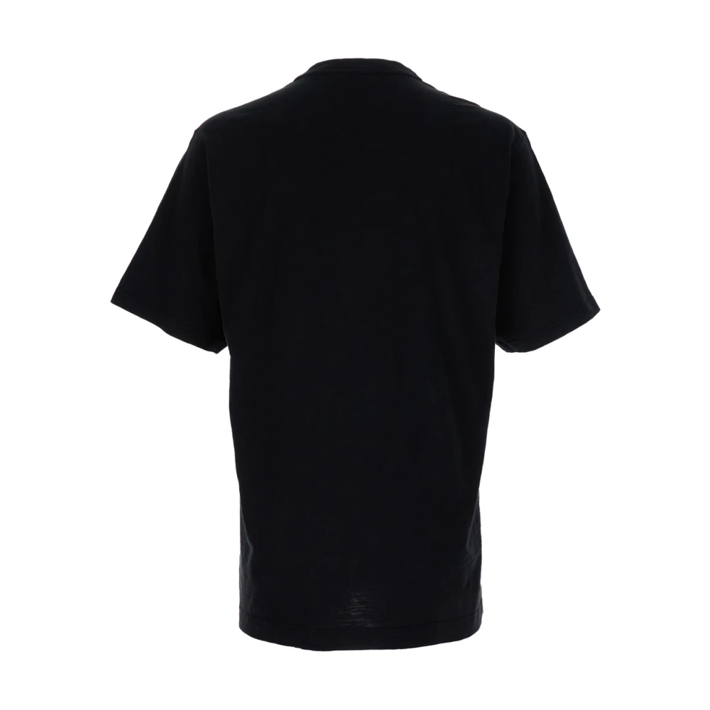 Dolce & Gabbana Zwart Logo Sfilata T-shirts en Polos Black Heren