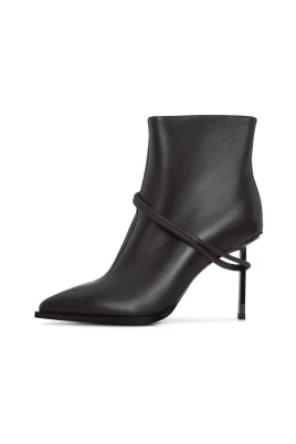 Skulpterade Wrap Ankelboots
