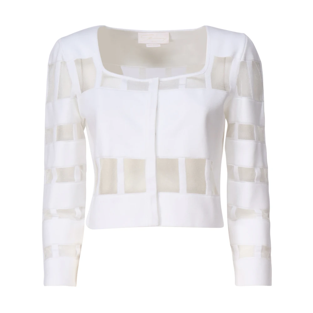 Genny Witte Sweaters Collectie White Dames
