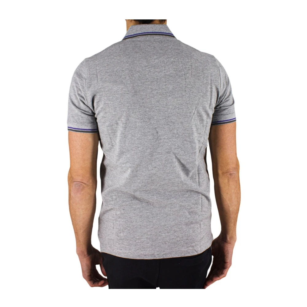 Cerruti 1881 Grijze Polo Shirt Piqué Gebreid Gray Heren