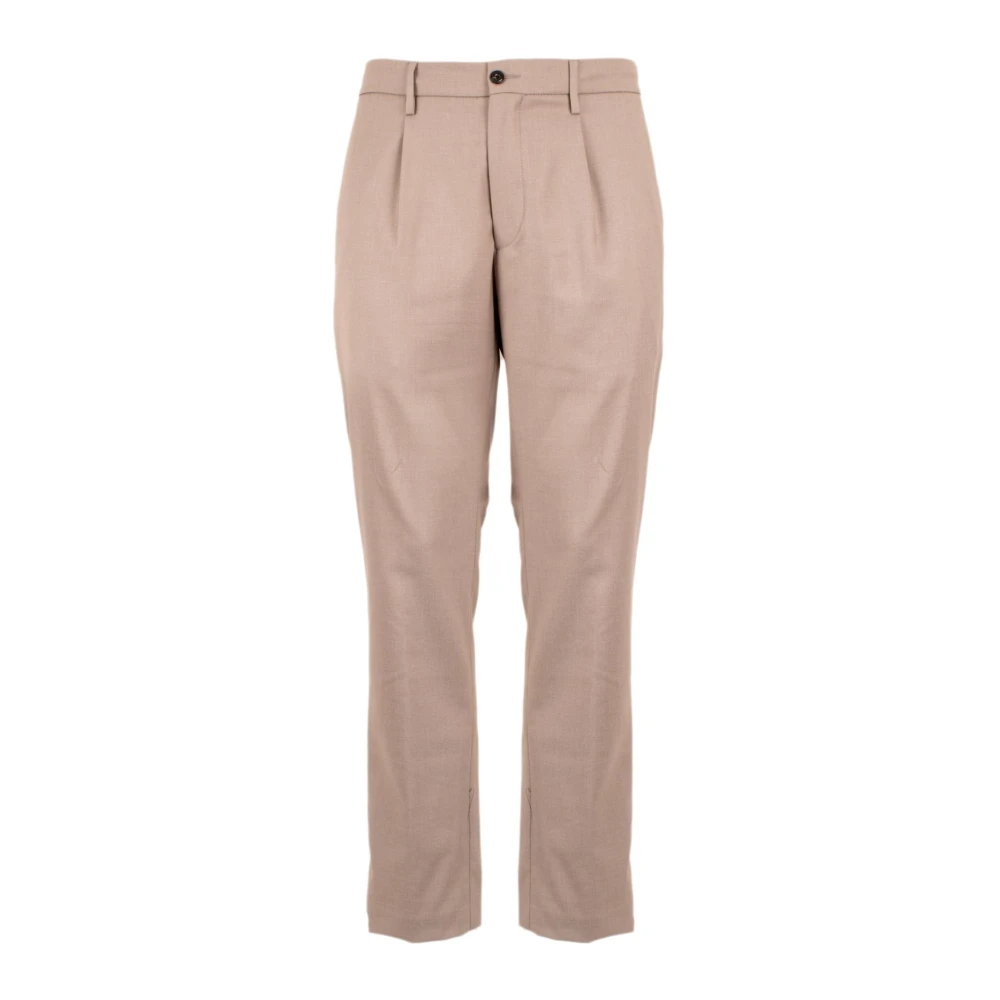 Michael Coal Stijlvolle broek voor mannen Brown Heren