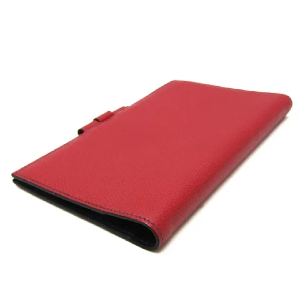 Hermès Vintage Pre-owned Leather home-office Red Dames
