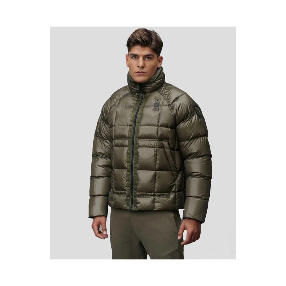 Blauer Groene gewatteerde jas Oakton-model Green Heren