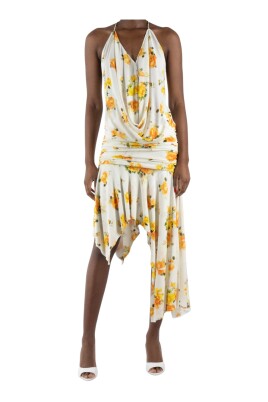 robe-orange-et-blanche