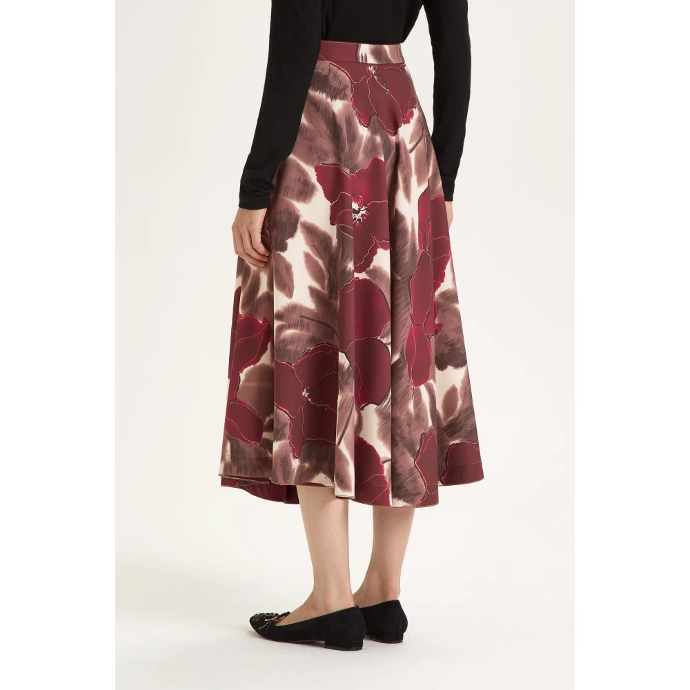 Maliparmi Camou Flower Cady ROK Multicolor Dames