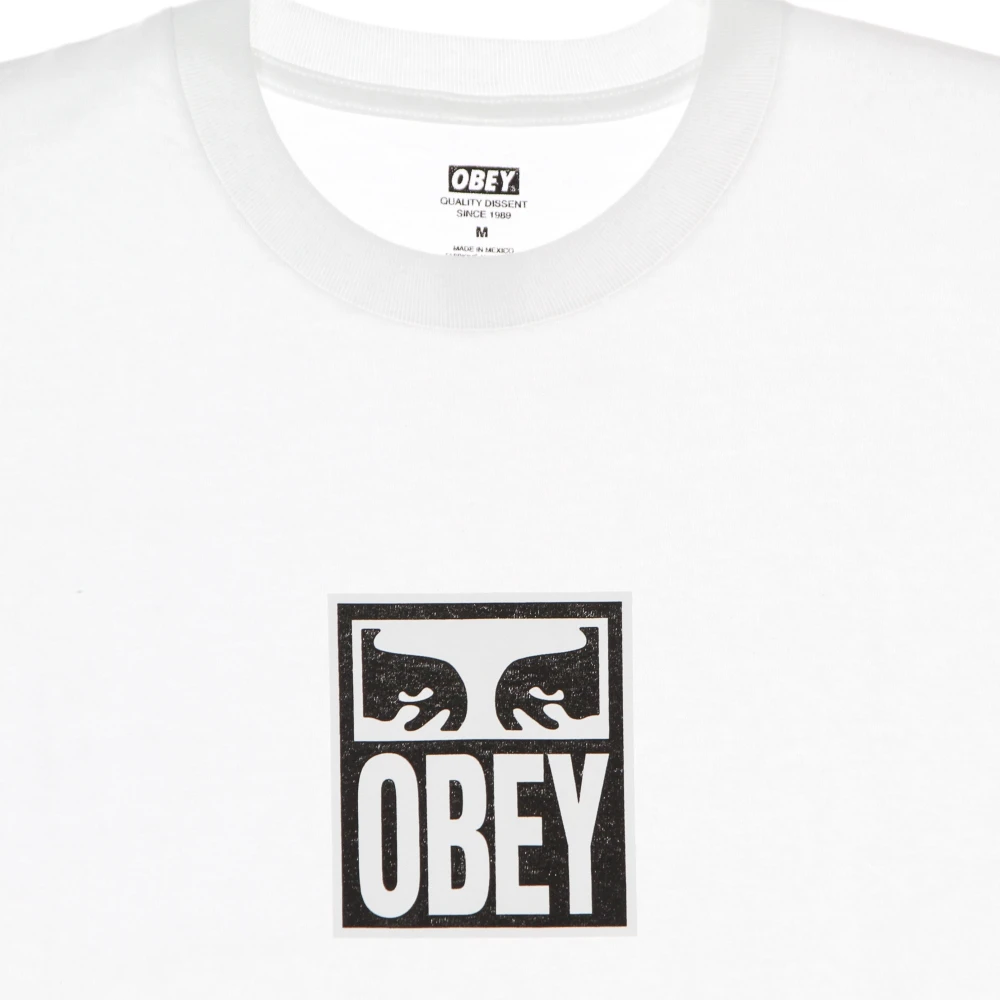 Obey Klassieke Eyes Icon Tee Wit Heren White Heren