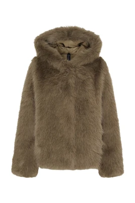 Fuskpälsjacka