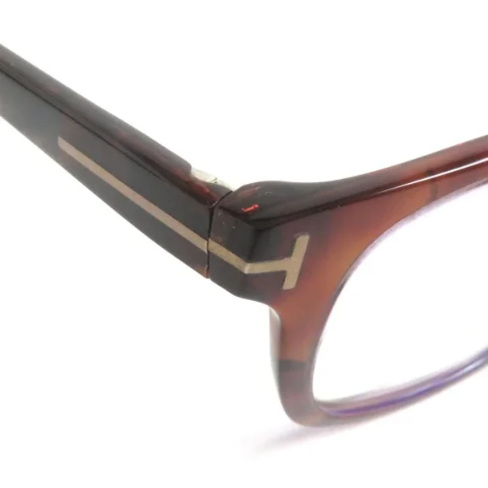 Tom Ford Pre-owned Glass sunglasses Brown Heren