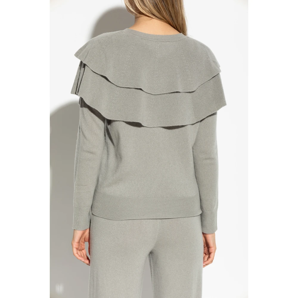 Lisa Yang Sweater `Aubrey` Gray Dames