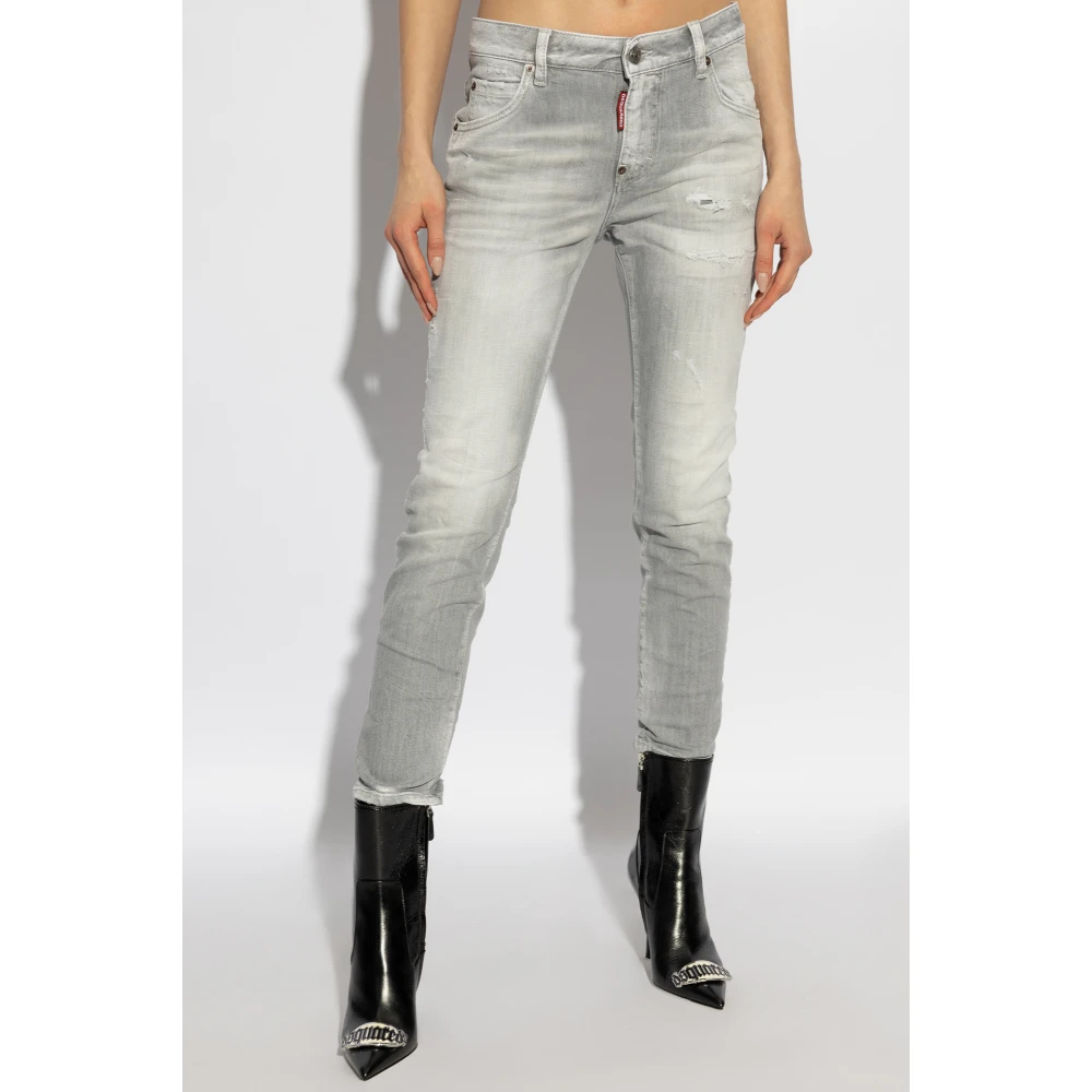 Dsquared2 Jeans Cool Girl Gray Dames
