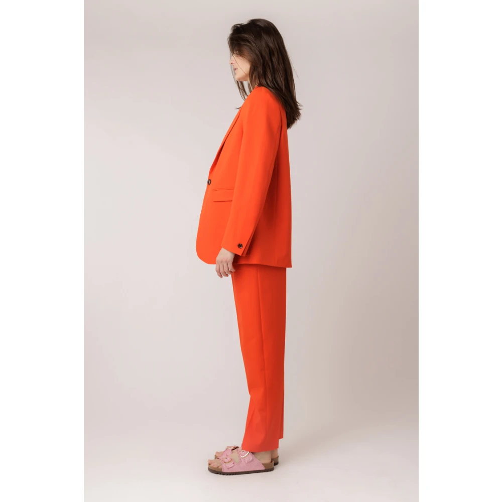 Samsøe Orange Meme Broek Orange Dames