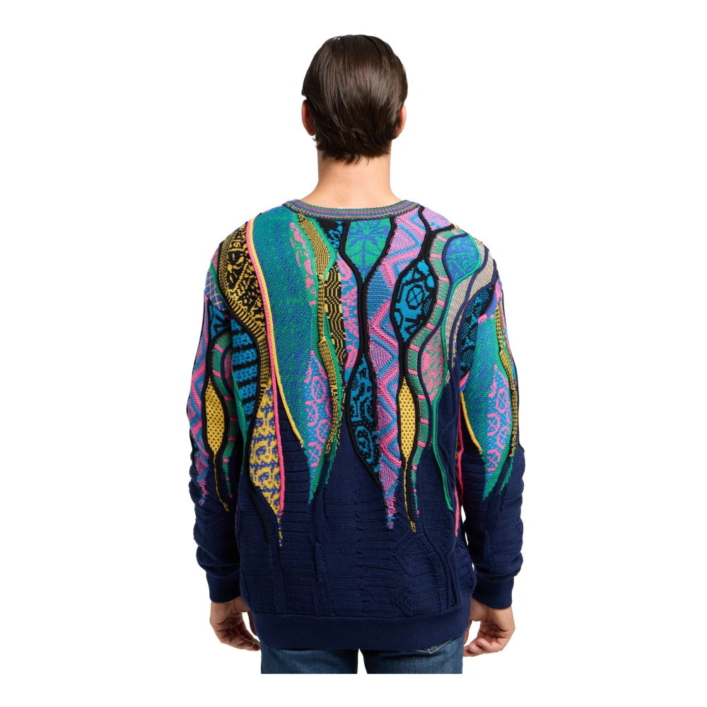 carlo colucci Tijdloze Gebreide Trui Multicolor Heren