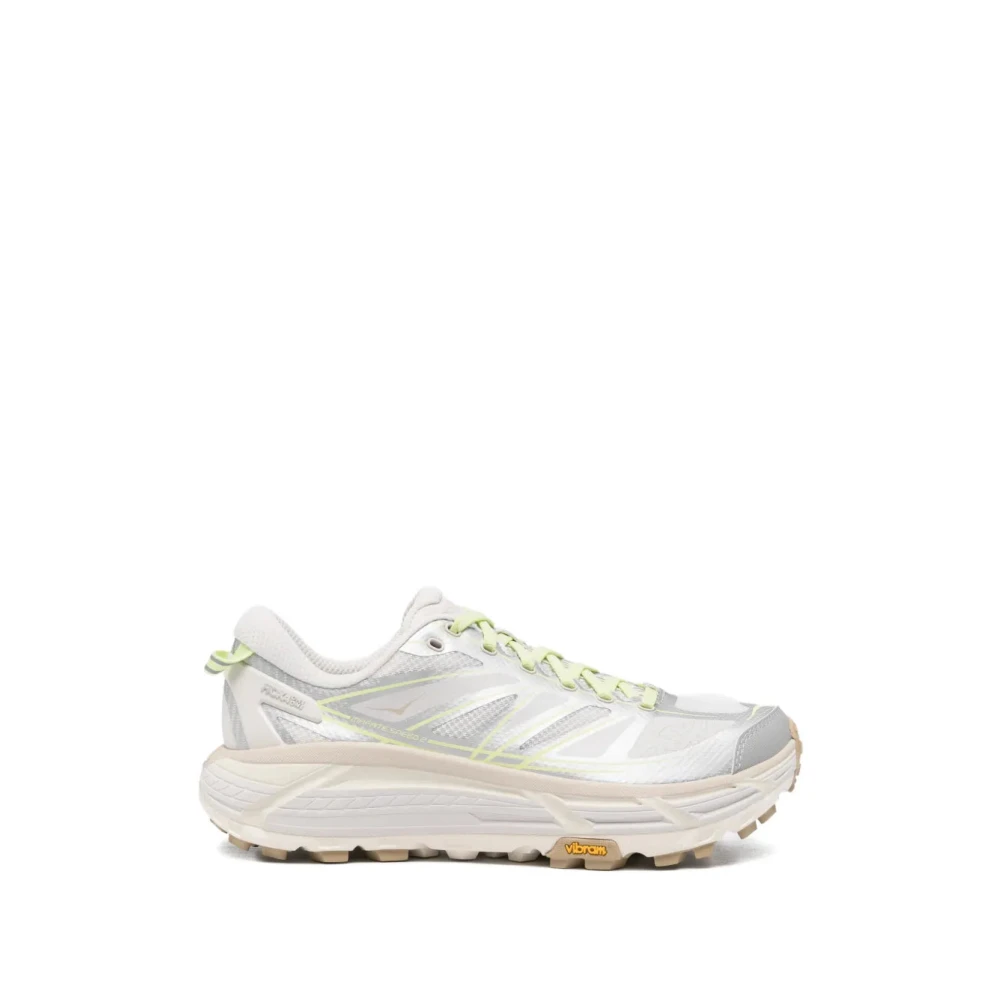 Hoka One One White Running Shoes, Male, 8 Uk, Mafate Speed 2 Trainers