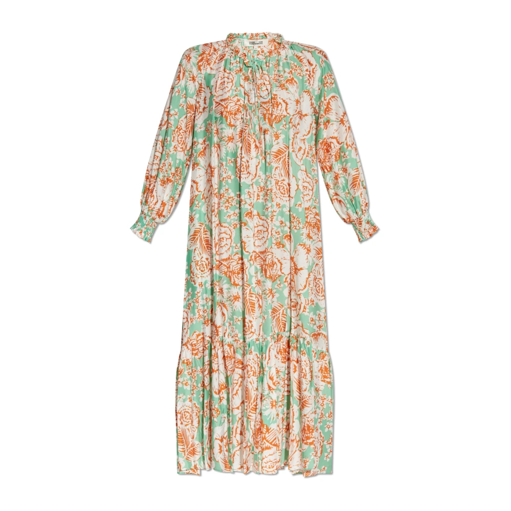 Diane Von Furstenberg Gestreepte jurk 'Fortina' Multicolor Dames