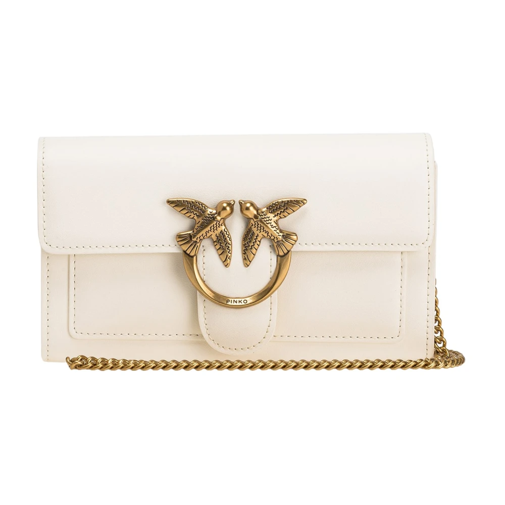 Pinko Love Bag - Female - Shoulder Bags - White - One Size - Bags