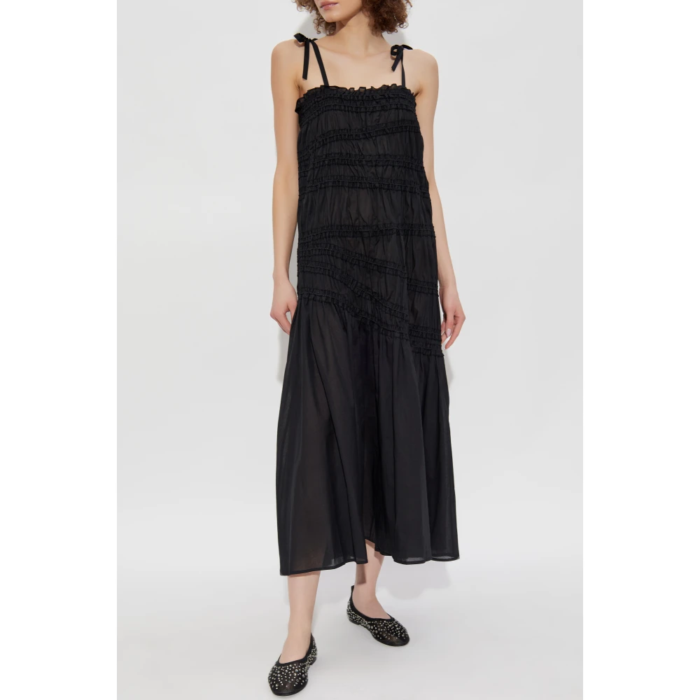 TORY BURCH Jurk met bandjes Black Dames