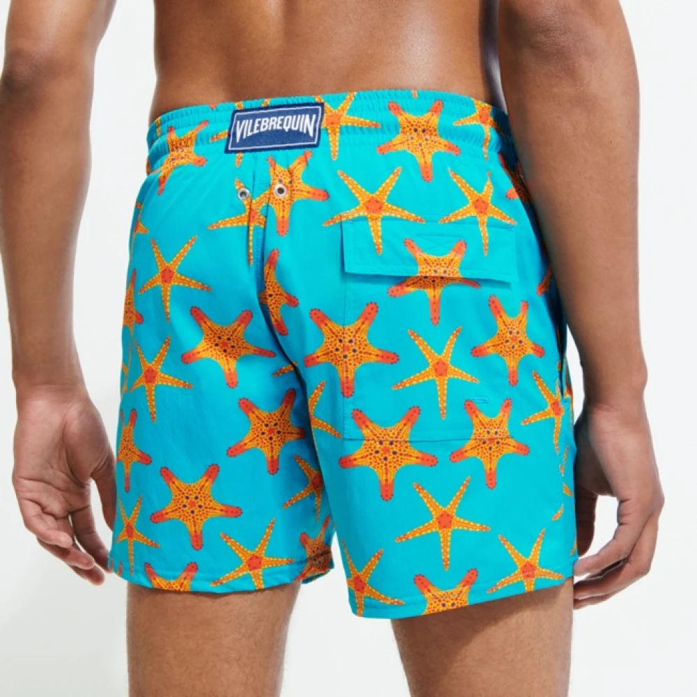 Vilebrequin Stretch Zwemkleding Starfish Dance Blue Heren