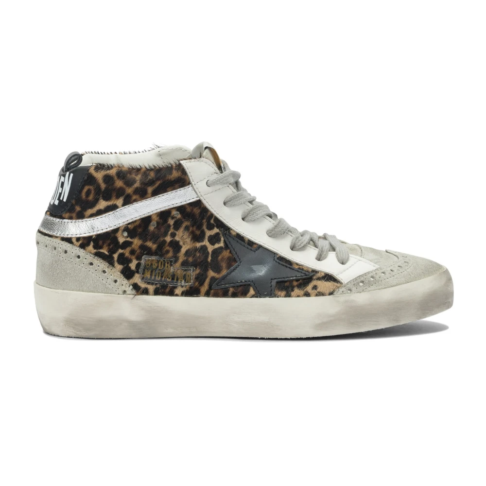 Golden Goose Women's Multicolor Sneakers, 7 Uk, Mid Star Trainers