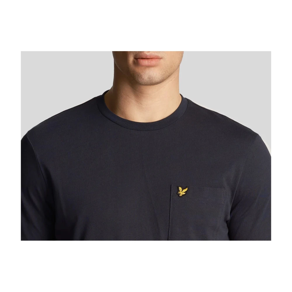 Lyle & Scott Stijlvolle Heren T-shirt Blue Heren