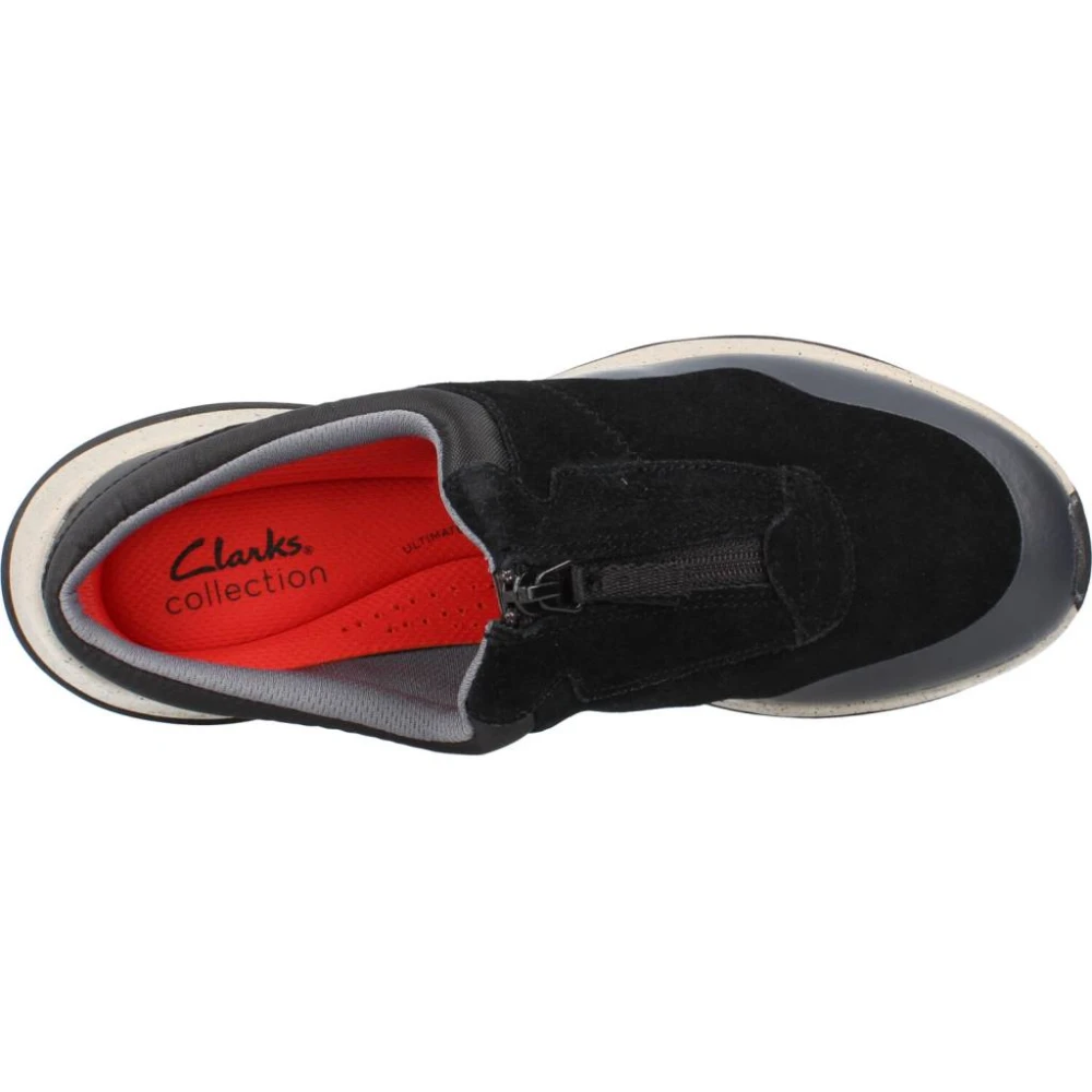 Clarks Sneakers Black Dames
