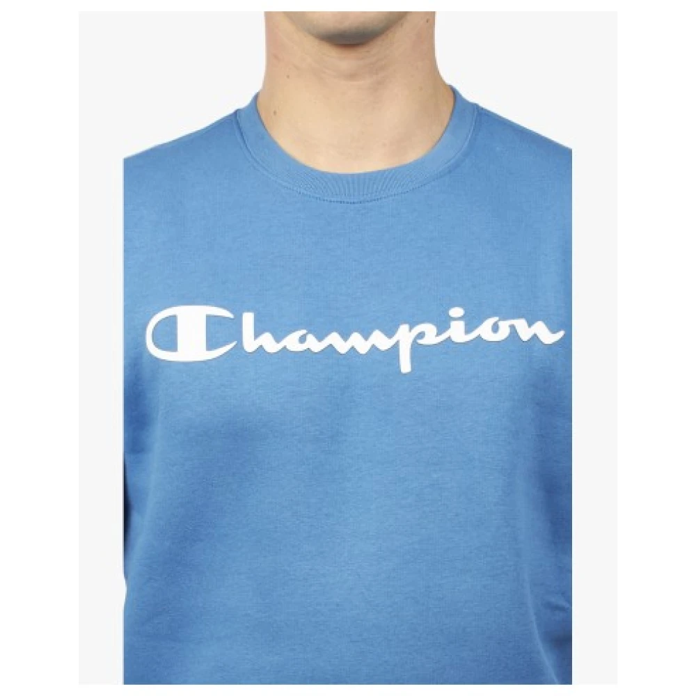 Champion Heren Sweatshirt Blue Heren