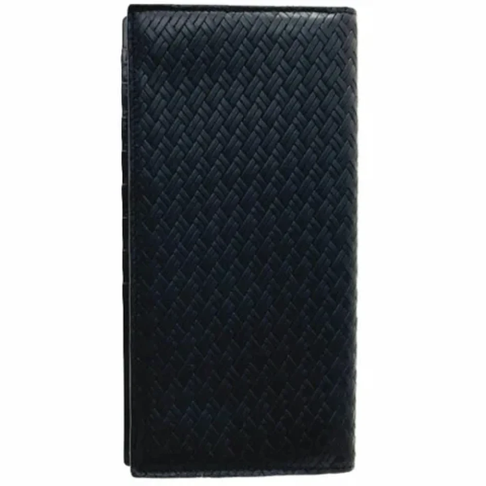 Armani Pre-owned Leather wallets Black Dames
