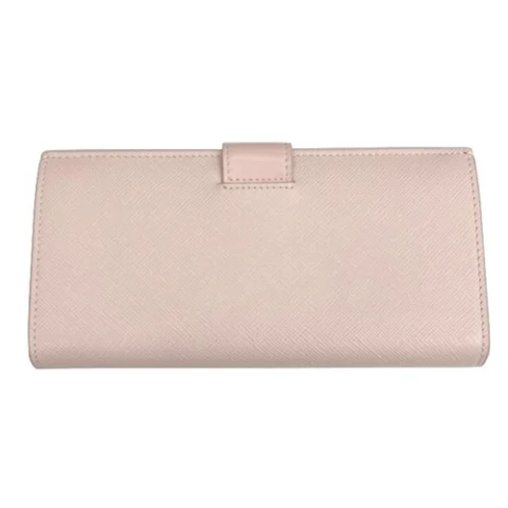 Prada Vintage Pre-owned Leather wallets Pink Dames