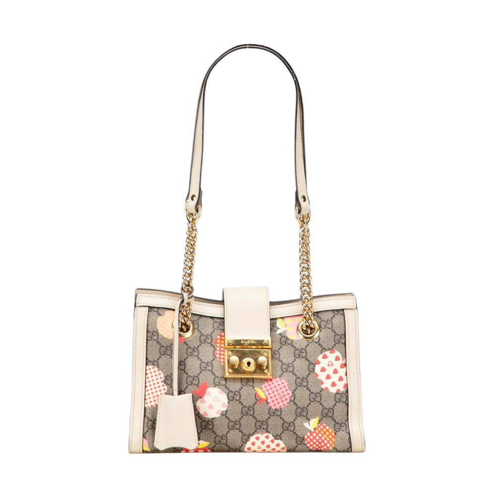 Gucci Vintage Women's Brown Pre-Owned Chain Shoulder Bag