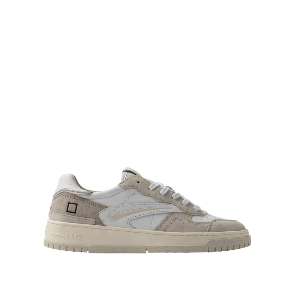 D.a.t.e. Suède Sneakers Heren Schoenen Wit