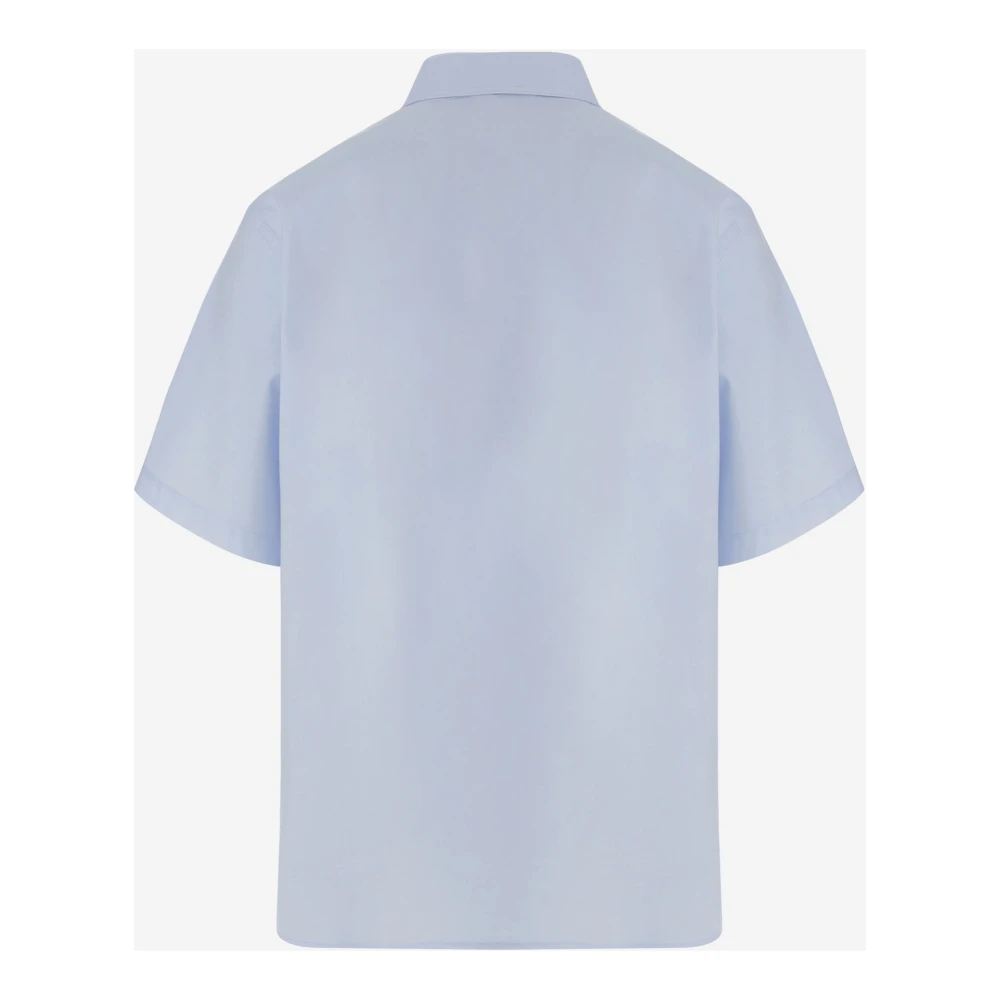 Darkpark Casual Popeline Overhemd Blue Heren