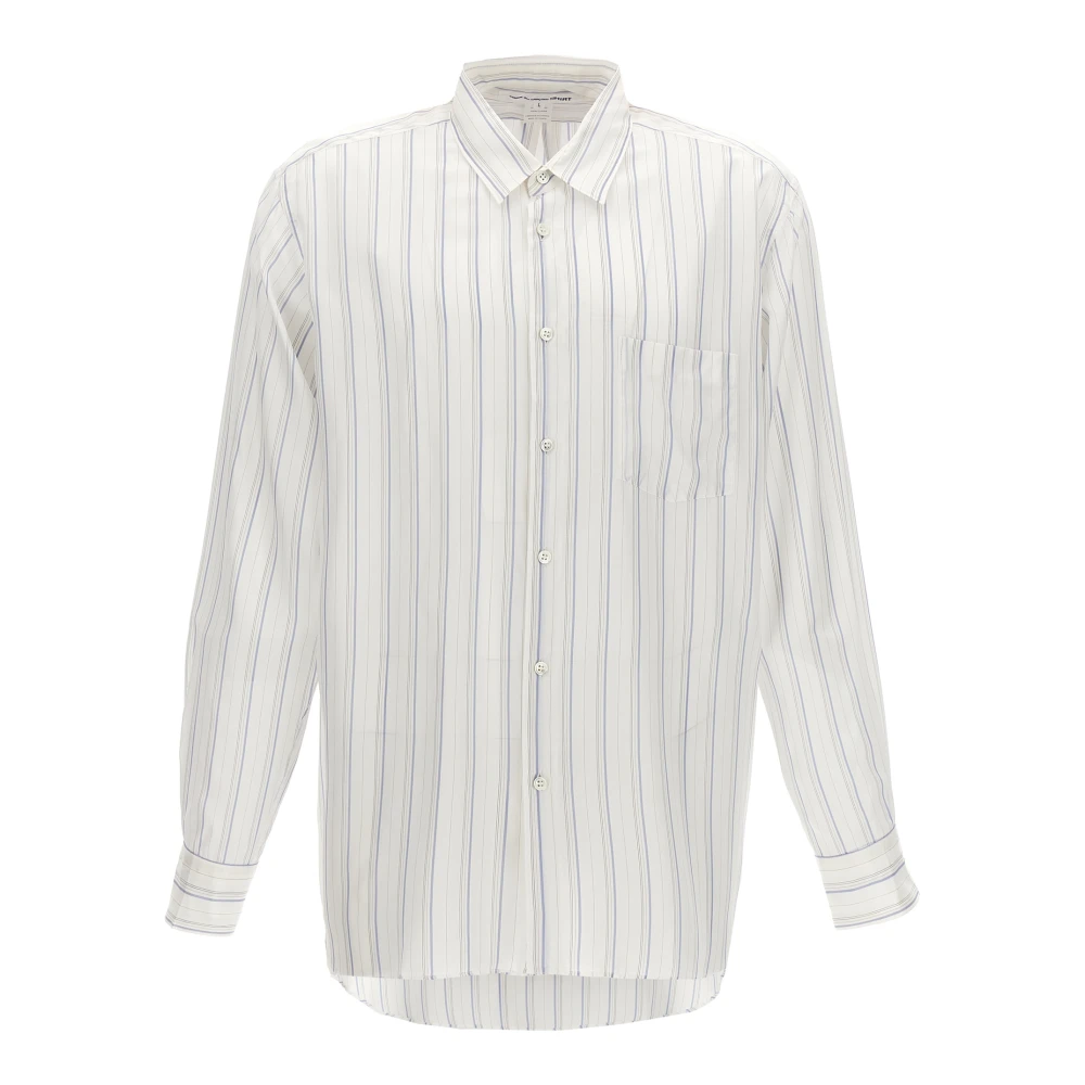 Comme Des Garçons Men's White Casual Shirts, M, Forever Shirt