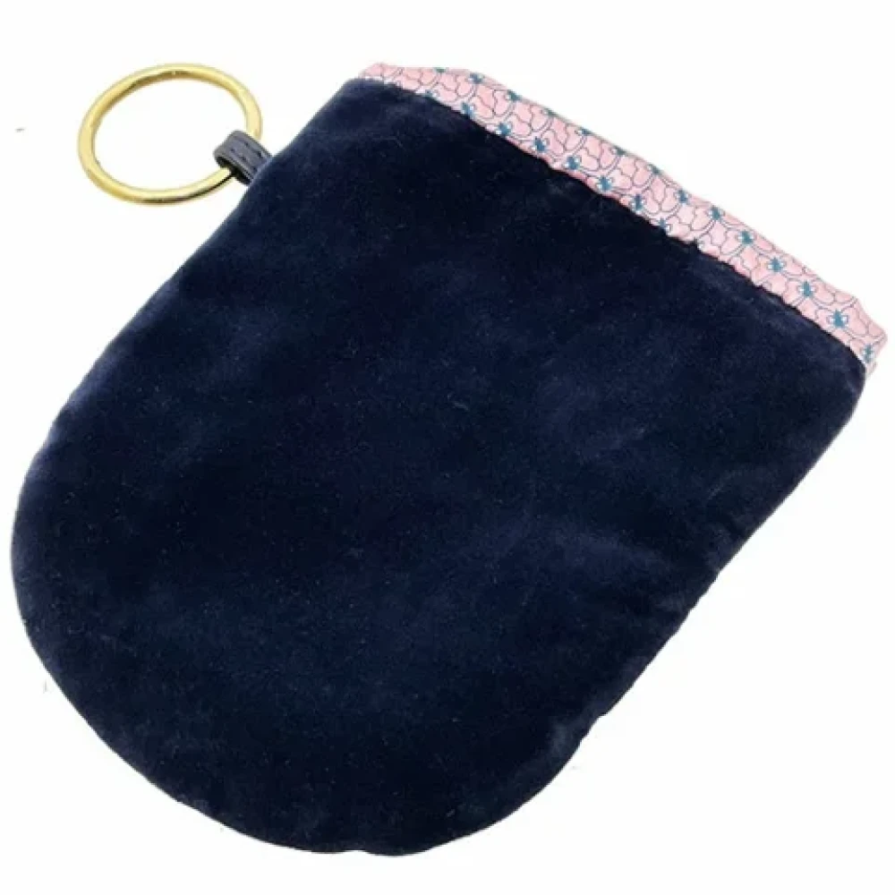 Bottega Veneta Vintage Pre-owned Fabric pouches Blue Dames