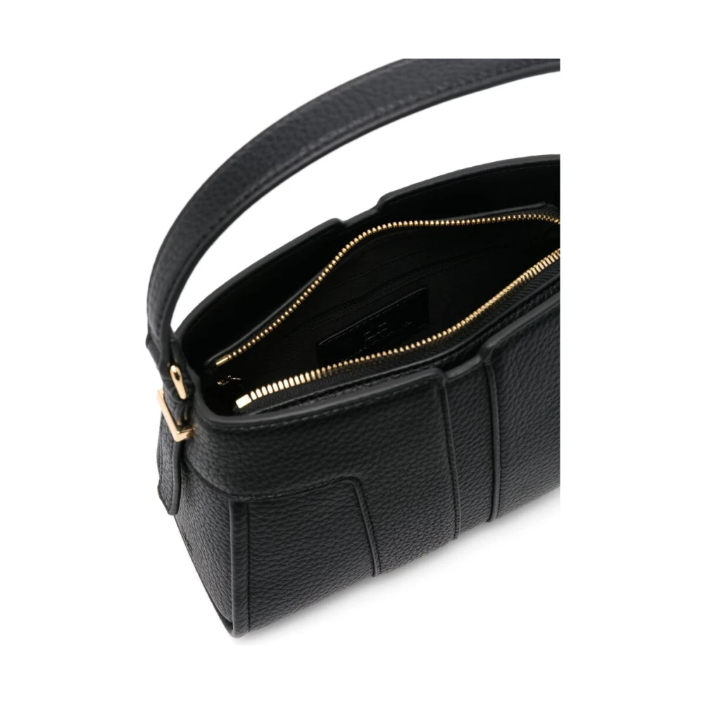 Elisabetta Franchi Zwarte Top Hand Schoudertas Black Dames