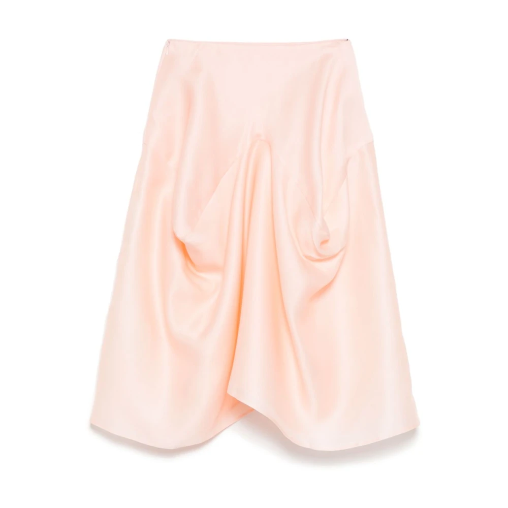 Khaite Zachte Roze Sawyer Rok Pink Dames