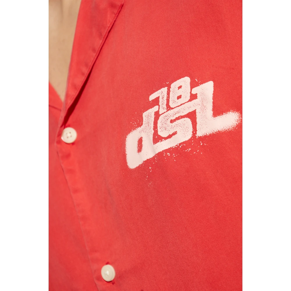 Diesel Shirt S-Elly Red Heren