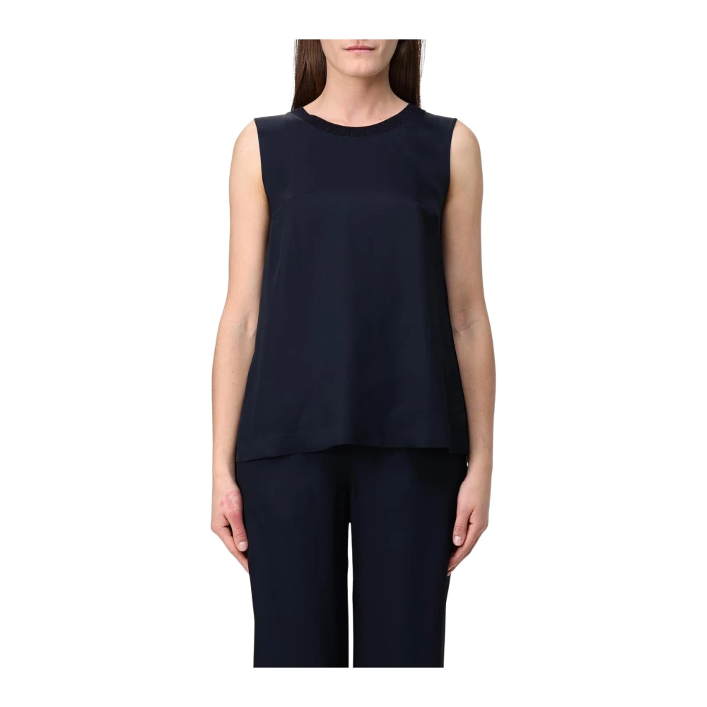 Tops > Sleeveless Tops - - Lorena Antoniazzi - Modalova