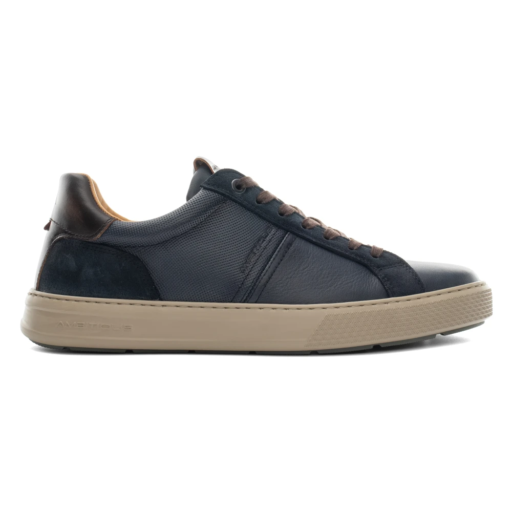 Ambitious Anopolis Logo Sneaker Heren Schoenen Blauw