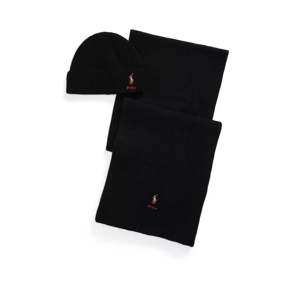 Polo Ralph Lauren Donna Nero Accessori, Taglia Unica, New,