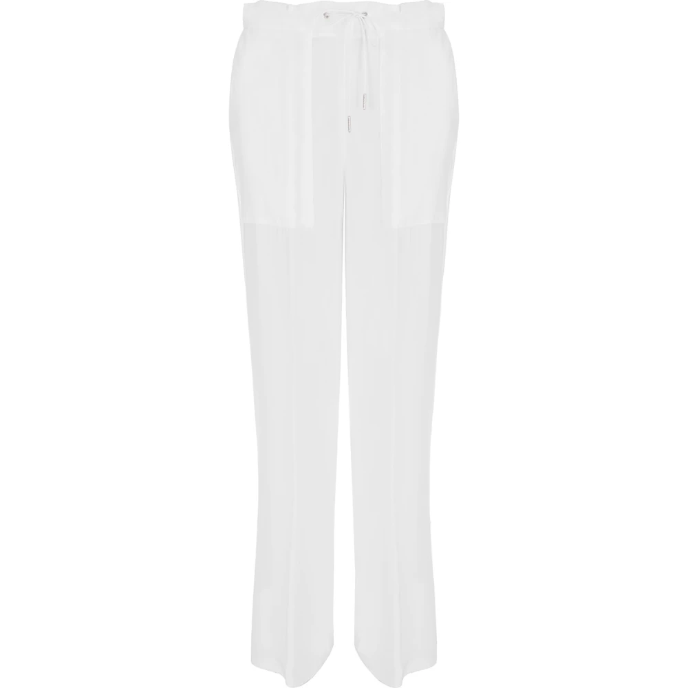 Fabiana Filippi Stiliga Straight Trousers White, Dam