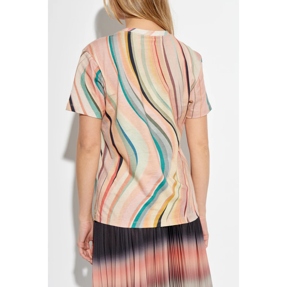 PS By Paul Smith Katoenen T-shirt Multicolor Dames