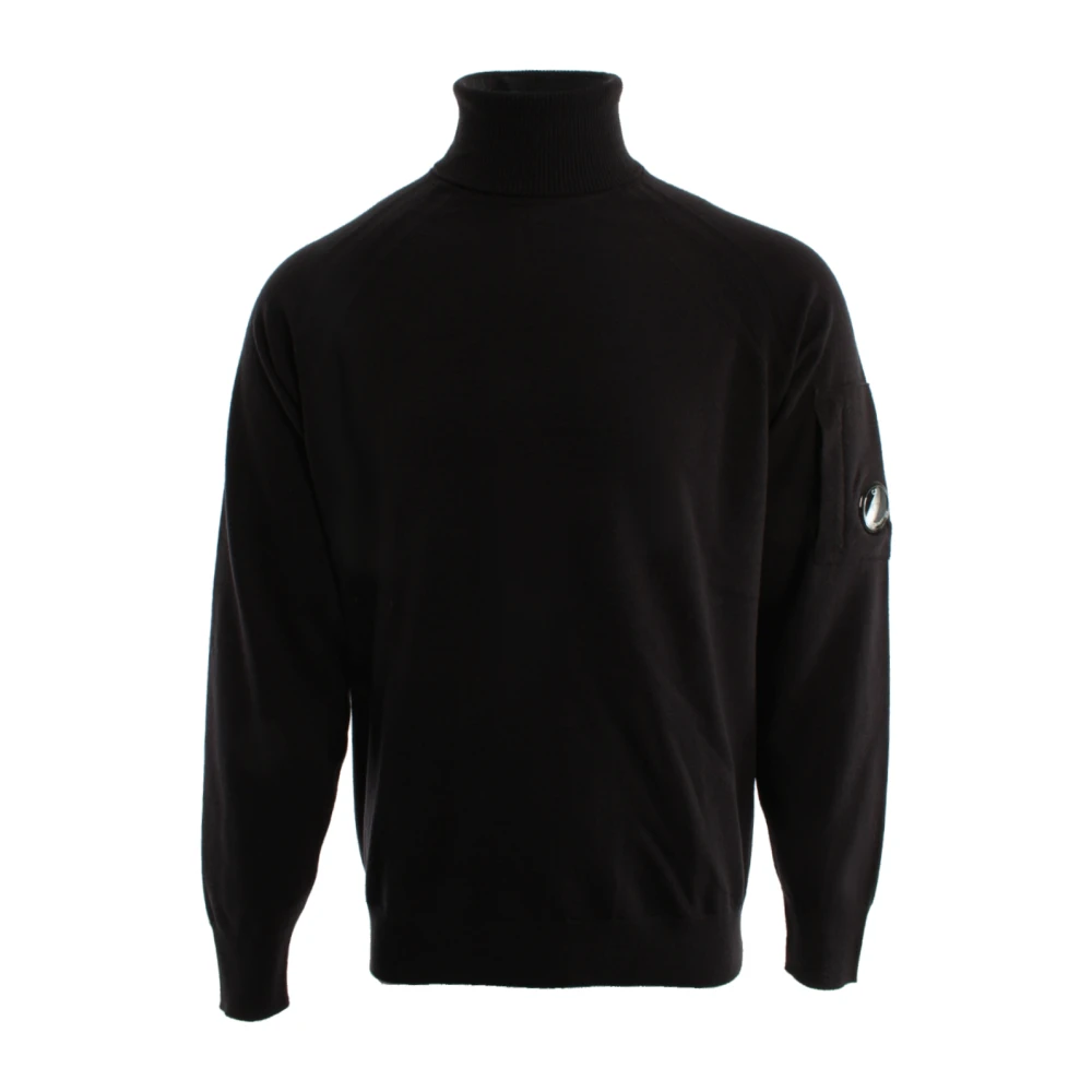C.p. Company Men's Gray 17Cmkn192a Turtleneck - Turtlenecks - 2XL - Knitwear