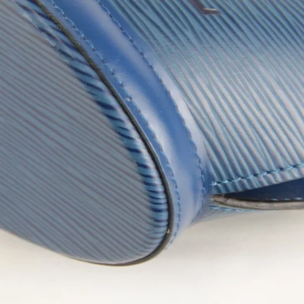 Louis Vuitton Vintage Pre-owned Leather shoulder-bags Blue Dames
