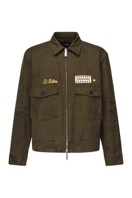 veste-en-coton-vert-militaire-avec-logo