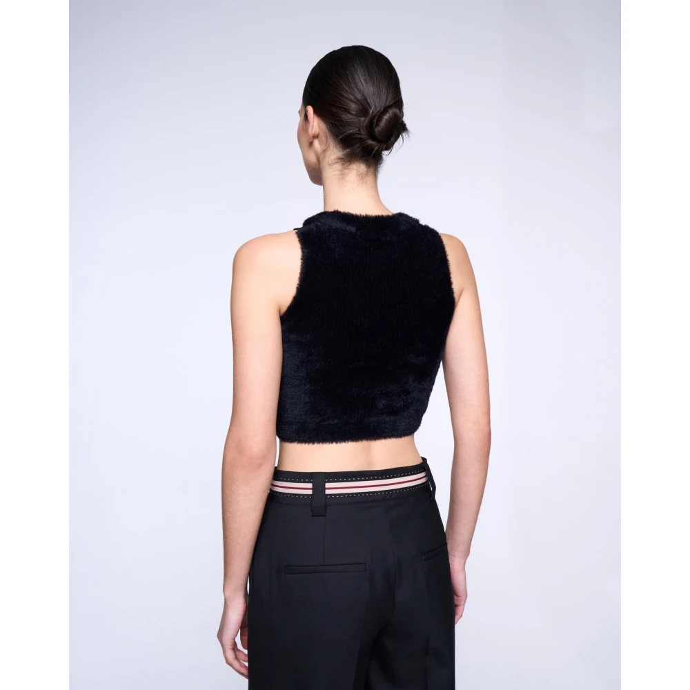 Silvian Heach Top halter Black Dames