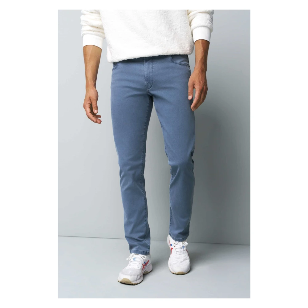 Meyer Slimme Fancy Jeans met Super-Stretch Kwaliteit Blue Heren