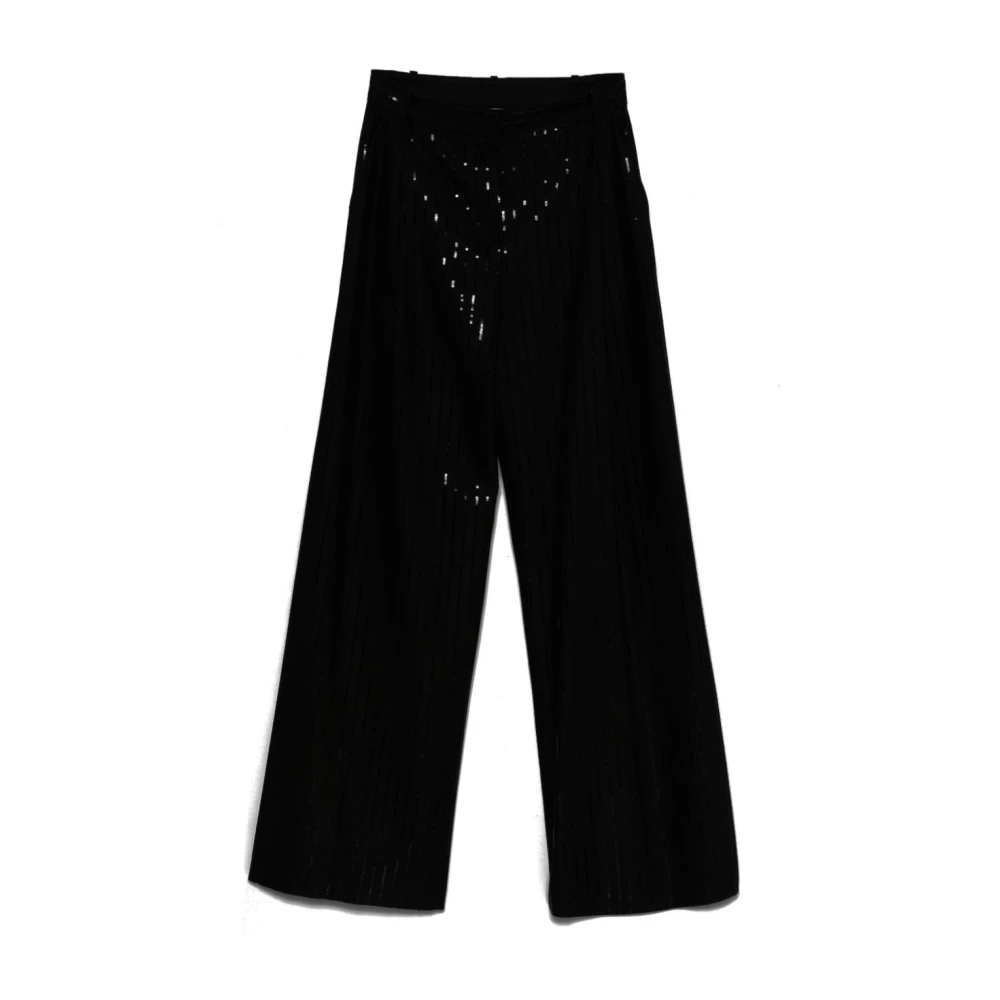 Ermanno Scervino Zwarte Broek Black Dames