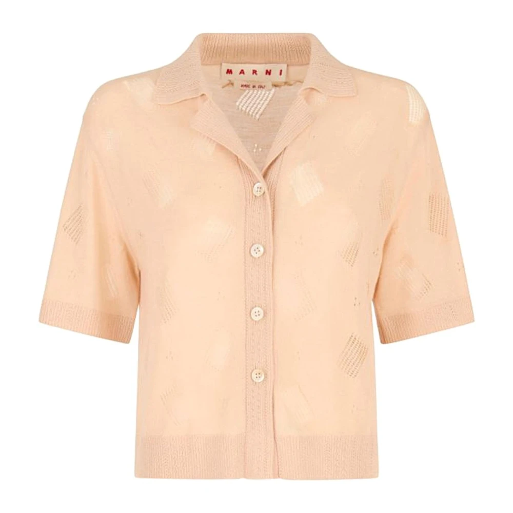 Marni Women's Beige Cardigan - Cardigans - S - Knitwear