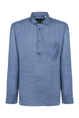 blue-polo-shirt-elegant-casual-look