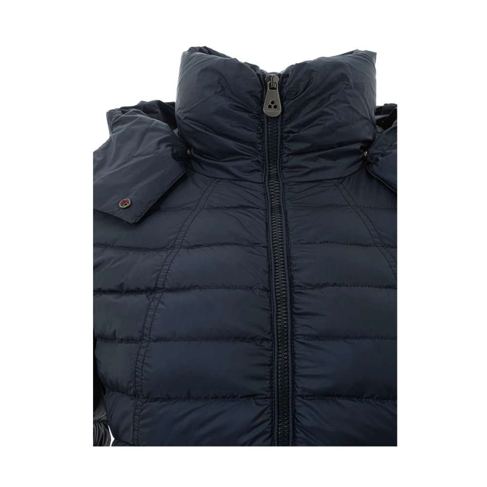 Peuterey Stijlvolle Blauwe Polyamide Jas voor Vrouwen Blue Dames