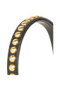 zwart-lamsvacht-goudkleurige-stud-haaraccessoire